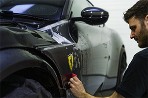Arlon Clear Protection Film Ultra-Gloss & Gloss-Carbon Ferrari-Purosangue by FunkeeFish UK