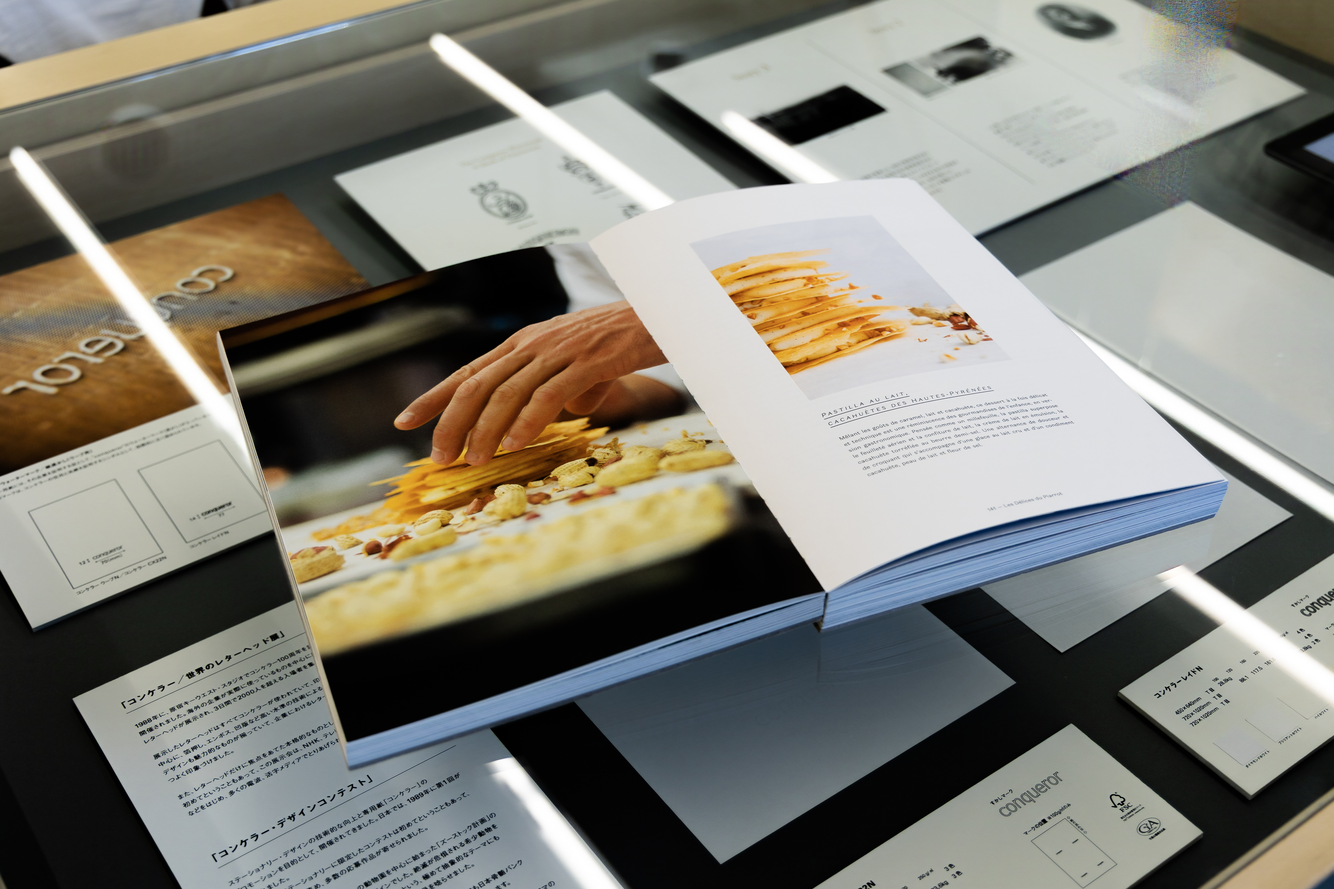 Het Naturalité-boek van Alain Ducasse op Conqueror Wove