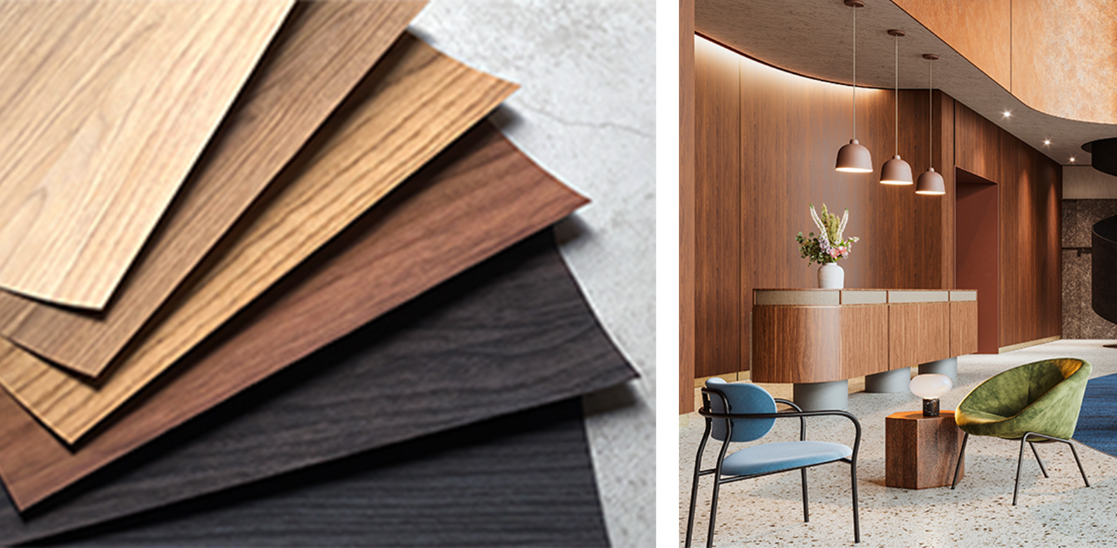 Dry Wood afwerkingen van de 3M™ DI-NOC™ collectie