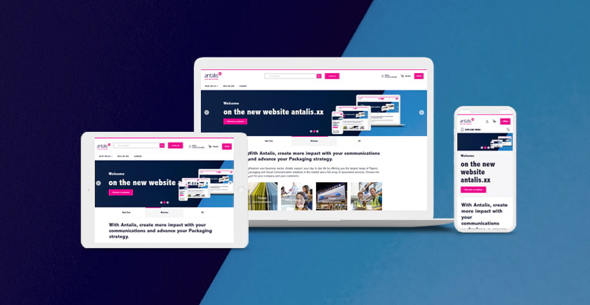 Nieuwe website