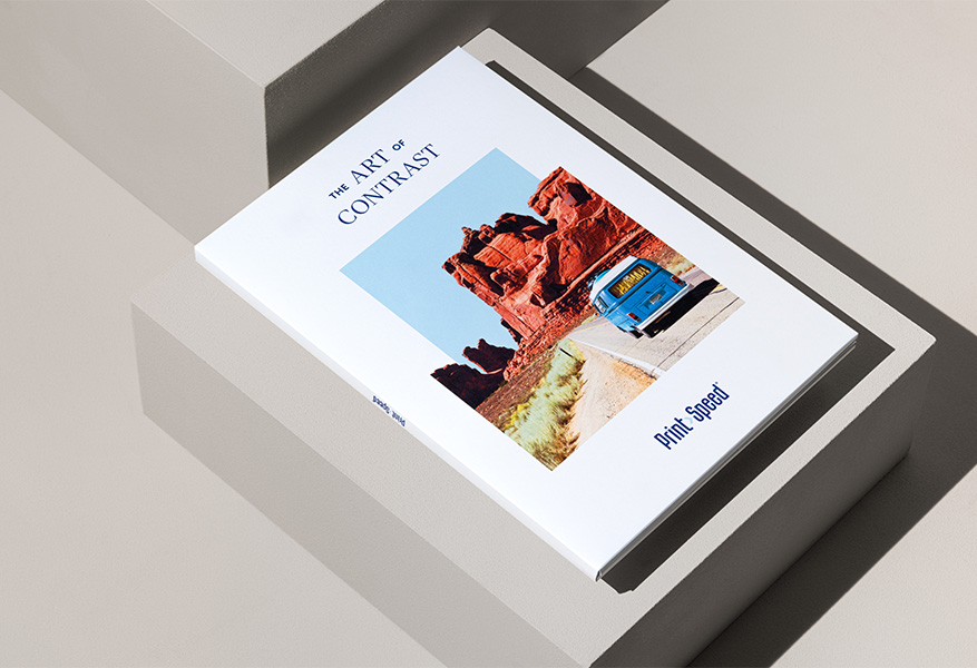 Map gedrukt op Print Speed Laserjet
