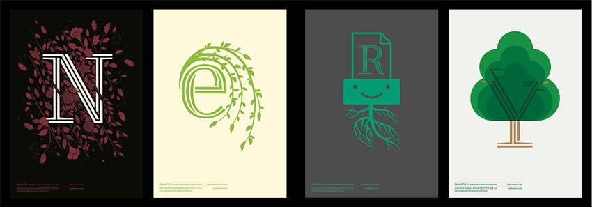 Een duurzaam lettertype: de Ryman Eco