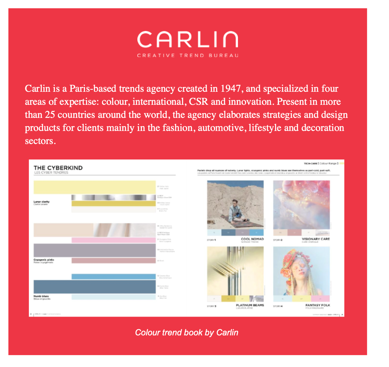kleurentrendboek van Carlin