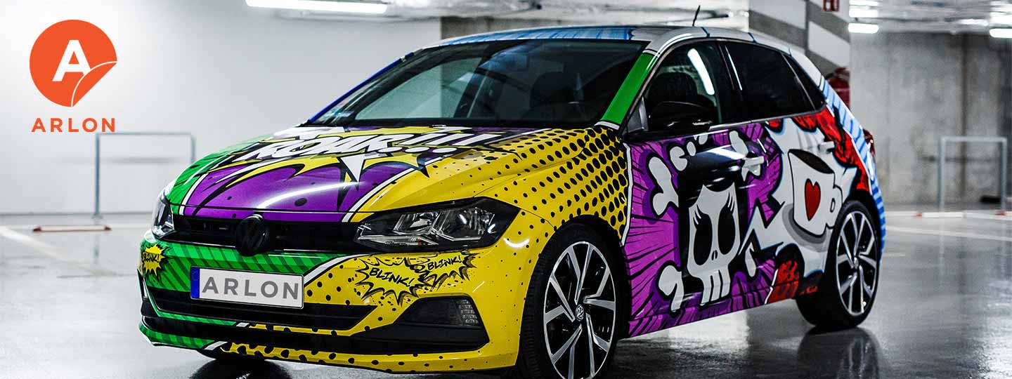 Car wrapping met Arlon producten