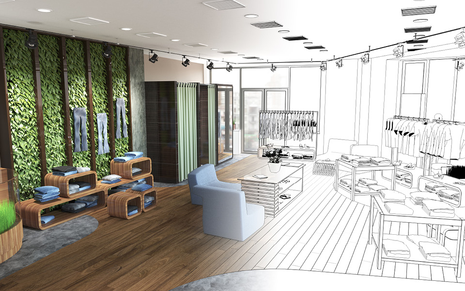 Een duurzame winkelruimte ontwerpen