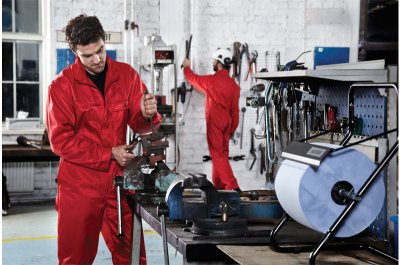 Werkdoeken en poetsrollen Tork