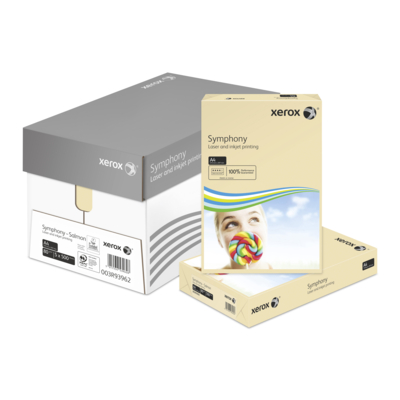 gekleurd papier Xerox Symphony pastel  Salmon Salmon 80g 210x297mm ingeriemd PEFC 003R93962