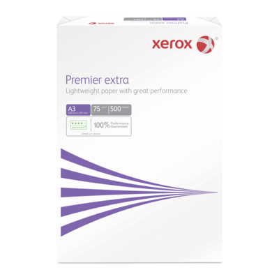 kopieerpapier Xerox Premier extra  wit wit 75g 420x297mm ingeriemd PEFC 003R94788