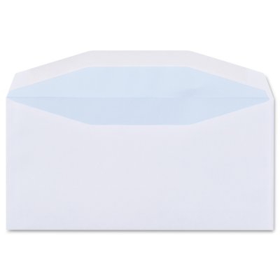 Envelop klep open