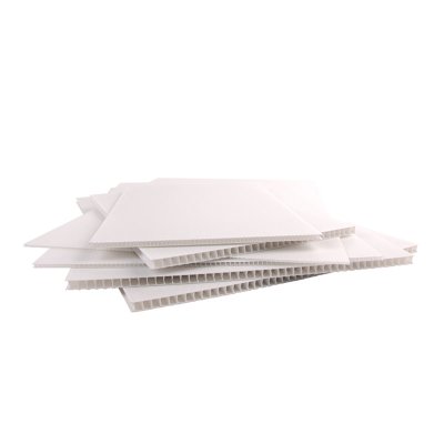 Biprint White – Witte Kanaalplaat (PP) voor Makelaars- & Reclameborden