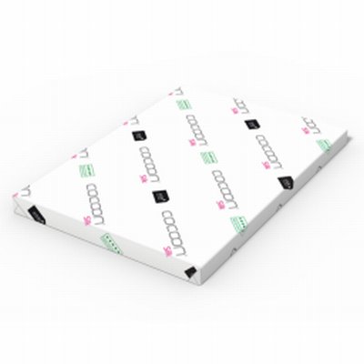 gestreken papier Cocoon SILK Recycled Pulp (Hout) wit 130g 920x650mm oningeriemd op palletten FSC®