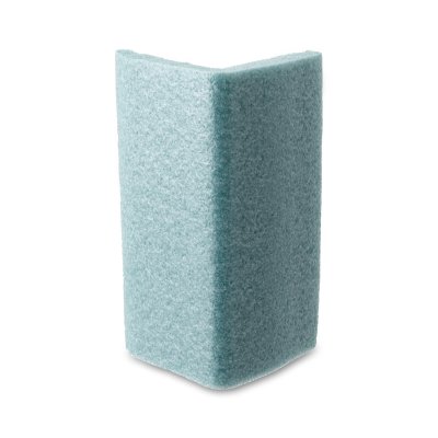 Schuimprofiel L-75 blauw recycled polyethyleen 2000mm