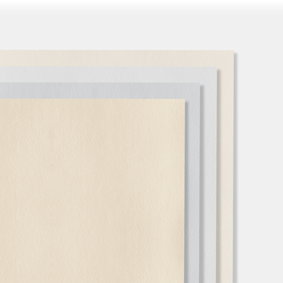 offset papier Olin Design Regular Warm White 120g 450x640mm ingeriemd FSC®