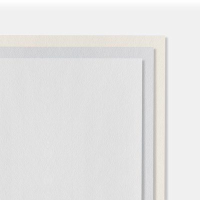 offset papier Olin Design Rough Ultimate White 240g 460x640mm ingeriemd FSC®
