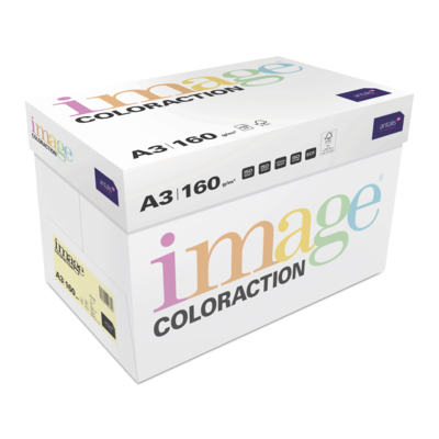gekleurd papier Image Coloraction desert/lichtgeel 160g 420x297mm ingeriemd FSC®