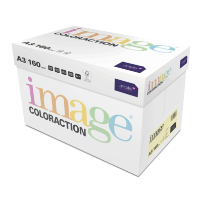 gekleurd papier Image Coloraction desert/lichtgeel 160g 420x297mm ingeriemd FSC®