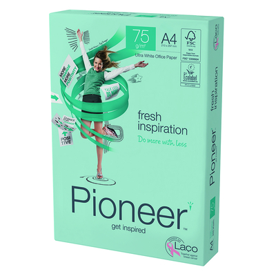 Pioneer – A4 – 75 g/m² - hoogwit – kantoorpapier – laser & inkjet – Antalis