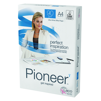 kopieerpapier Pioneer office paper wit 90g 210x297mm ingeriemd FSC®