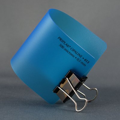 Priplak Opaline – Translucente PP Vellen met Zandstructuur