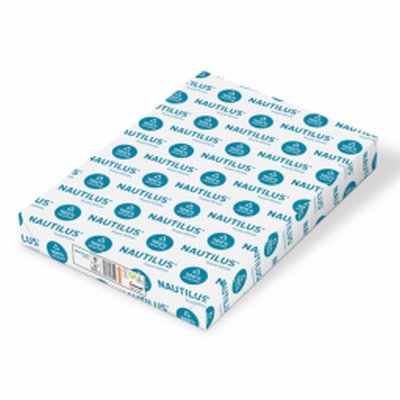 offset papier Nautilus SuperWhite Recycled Pulp (Hout) wit 250g 720x1020mm ingeriemd FSC®