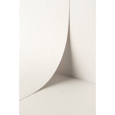Keaykolour Leather White 340g/m² 700mm x 1000mm ingeriemd FSC®