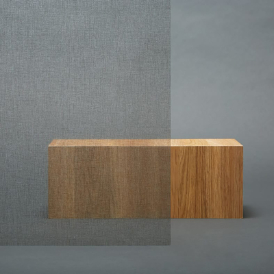 3M Fasara decoratieve glasfolie - Buckram Pearl&Gray SH2FGBUG - textief effect, 1270 mm x 30 m