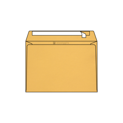 envelop Curious Translucents Color strip Goud 100g 162x229mm doos FSC®
