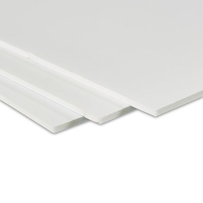 kunststof plaat Smart - X wit 5 mm 1220x2440mm ingeriemd