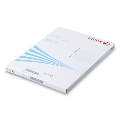 Xerox multifunctionele etiketten met vierkante hoeken