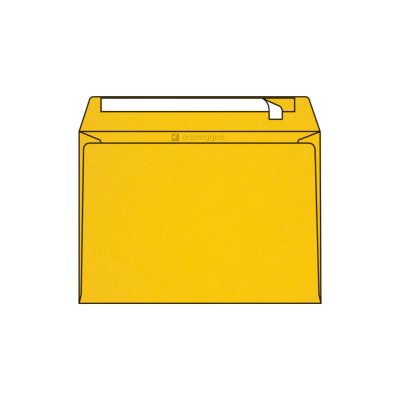 envelop Pop'Set Virgin Pulp strip goudgeel 120g 162x229mm doos FSC®