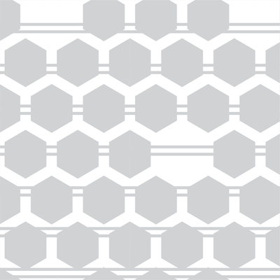 Coala Windows Decor Pattern, Honeycomb, Decoration with hexagon , PET, ,Base, PS acrylic adhesive, 40 µ 1525 mm