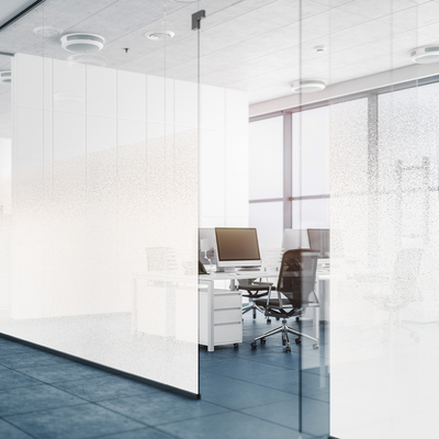 Coala Windows Decor Gradiation, Vapour, Decreasing with grain, PET Base, PS acrylic adhesive, 40 µ 1525 mm