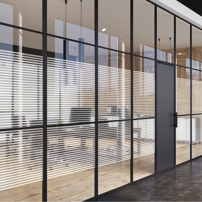 Coala Windows Decor Pattern, White Lines Thin, White lines 10mm - 4mm, ,clear, PET Base, PS acrylic adhesive, 40 µ 1525 mm