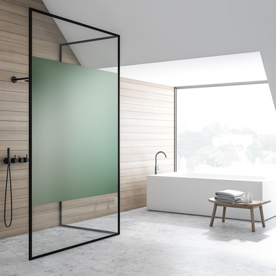 Coala Windows Decor Colours, Moss Green, translucen 1525 mm