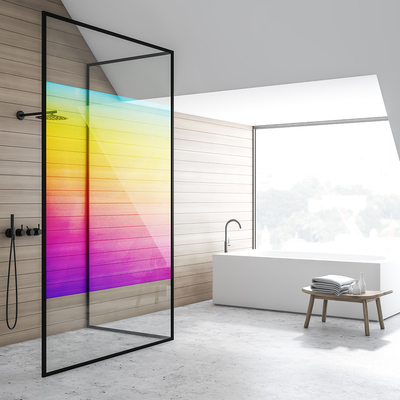 Coala Windows Decor Colours, Dichroique Green, Dichroic effect, PET, Base, removable adhesive, scratch resistant, 55 µ 1350 mm