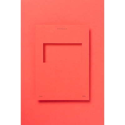 papier Keaykolour Coral 300g 700x1000mm ingeriemd FSC®