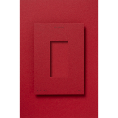 papier Keaykolour baksteenrood 120g 700x1000mm ingeriemd FSC®
