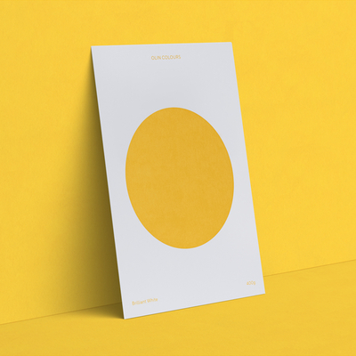 gekleurd papier Olin Colours Brilliant White 170g 450x640mm ingeriemd FSC®