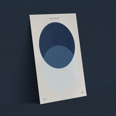 gekleurd papier Olin Colours Grey 240g 700x1000mm ingeriemd FSC®