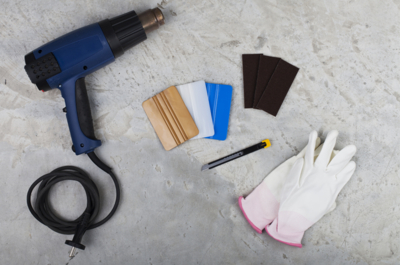 Toebehoren voor decoratiefolies