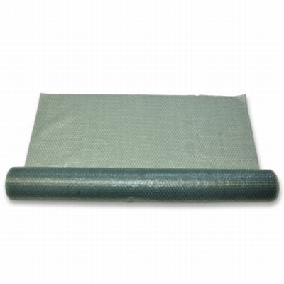Luchtkussenfolie transparant groen 100% gerecycleerd 500mm x 100m