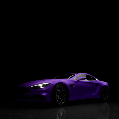 zelfklevende film Arlon Premium Colour Change mat FLITE Technology™ 557 Matte Aluminium Purple 1524mm x 25m