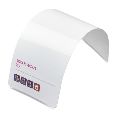 inkjet Coala 2D Matt P mat Permanente solvent lijm wit 1370mm x 50m