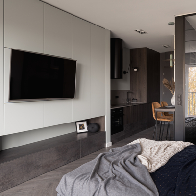 Coala Interior film, Steel NH37 - Anthracite Patina - 1220mm