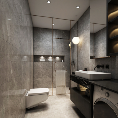 Coala Interior film, Stone NH46 - Etruscan Grey - 1220mm