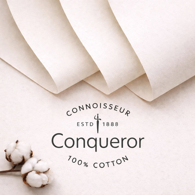 Conqueror Connoisseur Wove 100% cotton