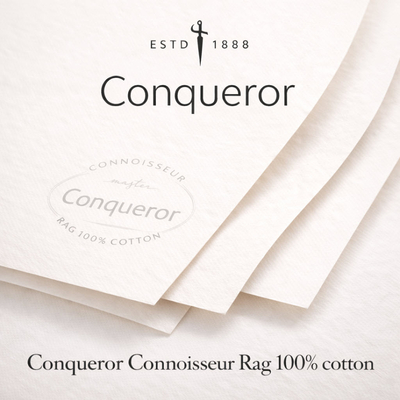 Conqueror Connoisseur Rag 100% cotton