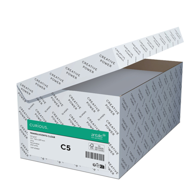 Curious Translucents Clear Enveloppen