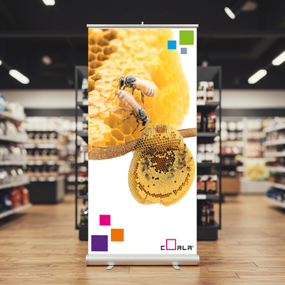 inkjet Coala Roll-Up PET W mat wit 215g 914mm x 30m