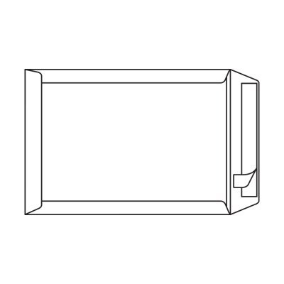 Bordrugenvelop Classic bruin 120 g/m² 380 x 450